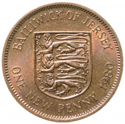 купить Джерси 1 новый пенни (new penny) 1980