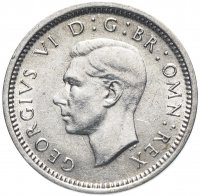 купить Великобритания 3 пенса (pence) 1941