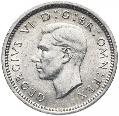купить Великобритания 3 пенса (pence) 1941
