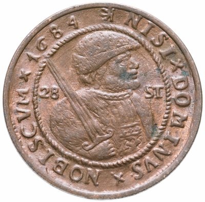 купить Нидерланды, токен 1970 года "Nisi Dominus Nobiscum 1684"