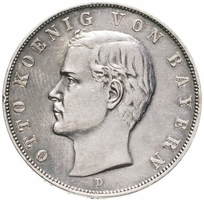 купить Германская Империя, Бавария 3 марки 1910 D
