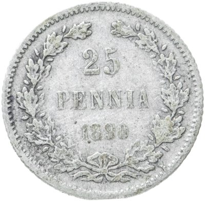 купить 25 пенни (pennia) 1890 L