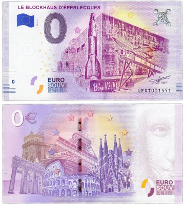 купить 0 евро (euro) «Бункер Эперлек» 2018 2-серия (UE DT-2)