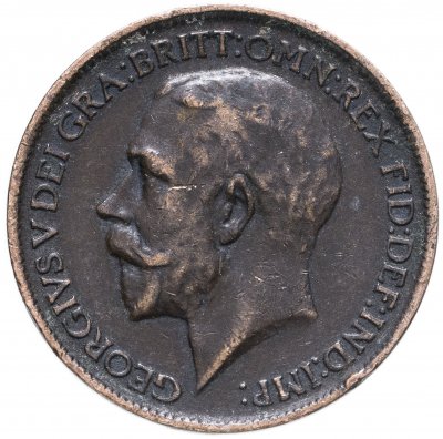 купить Великобритания 1 фартинг (farthing) 1912