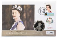 Купить Гибралтар 1 крона (crown) 2006 "80 лет со дня рождения Королевы Елизаветы II - юная девушка" (в конверте)