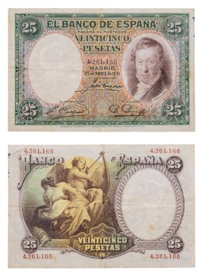 купить Испания 25 песет 1931 (Pick 81)