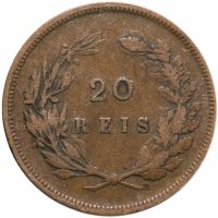 купить Португалия 20 рейс (reis) 1892