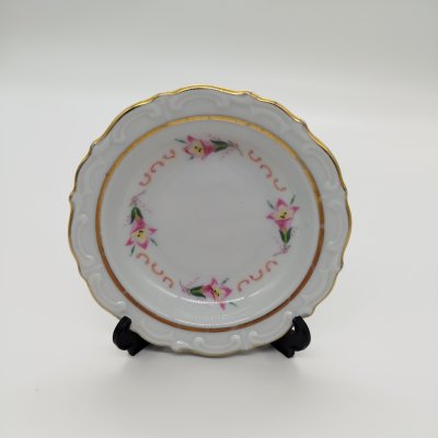 купить Набор из 3 розеток с цветочным декором, фарфор, деколь, золочение, Kahla, ГДР, 1937-1956 гг.