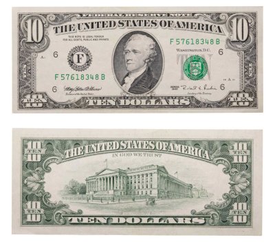 купить США 10 долларов 1995 год (Pick 499) F-Атланта