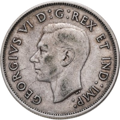 купить Канада 50 центов (cents) 1942