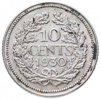 купить Нидерланды 10 центов (cents) 1930