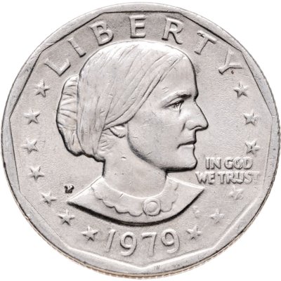 купить США 1 доллар (dollar) 1979 P доллар Сьюзен Энтони знак монетного двора "P" - Филадельфия