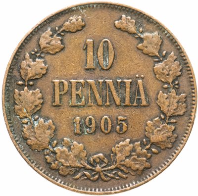 купить 10 пенни (pennia) 1905