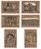 Купить Германия (Тюрингия: Вартбург) набор из 6 нотгельдов 1921