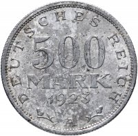 Купить Германия 500 марок 1923 A