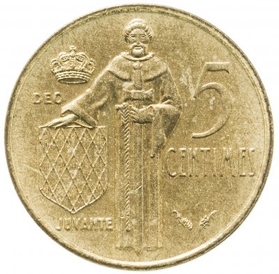 купить Монако 5 сантимов 1978 (редкость)