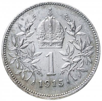 купить Австро-Венгрия 1 крона 1915, монета для Австрии
