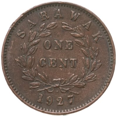 купить Саравак 1 цент 1927