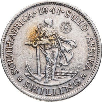 купить ЮАР 1 шиллинг (shilling) 1941