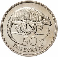 купить Венесуэла 50 боливаров (bolivares) 1975 "Международный союз охраны природы и природных ресурсов"