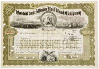 купить Акция США Boston and Albany Rail Road Co., 1950 г.