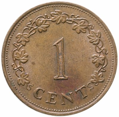 купить Мальта 1 цент 1977