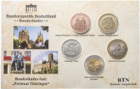 купить Германия набор из 5-ти жетонов "Регионы Германии: Теринген" в буклете