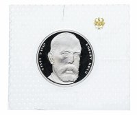 купить Германия 10 марок 1993 "150 лет со дня рождения Роберта Коха" в запайке