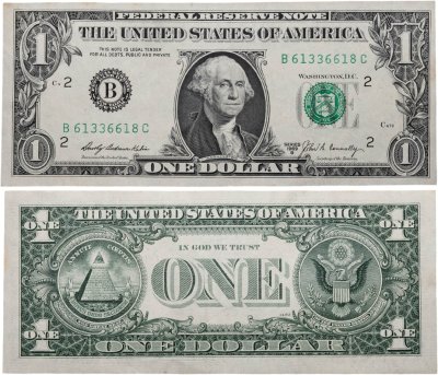 купить США 1 доллар 1969B года (Pick 349c) B-Нью Йорк