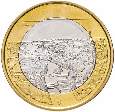 купить Финляндия 5 евро (euro) 2018 Финский пейзаж - Национальный парк Таммеркоски