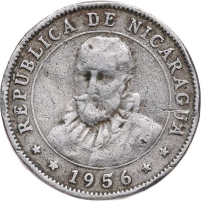 купить Никарагуа 10 сентаво (centavos) 1956