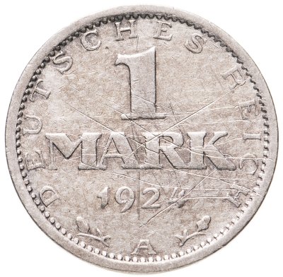 купить Германия 1 марка 1924 A