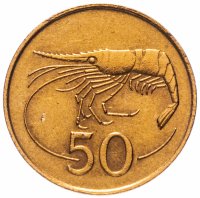 Купить Исландия 50 эйре (aurar) 1981-1986