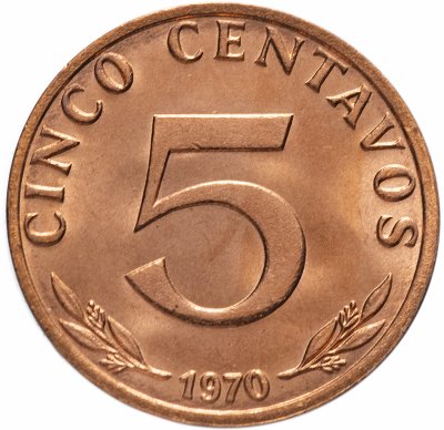 купить Боливия 5 сентаво (centavos) 1970