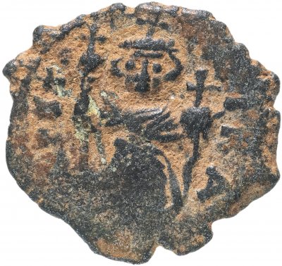 купить Византия, Констант II, 641-668 годы, фоллис.
