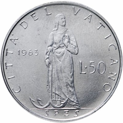 купить Ватикан 50 лир (lire) 1963