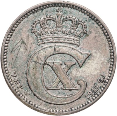 купить Дания 25 эре (ore) 1915
