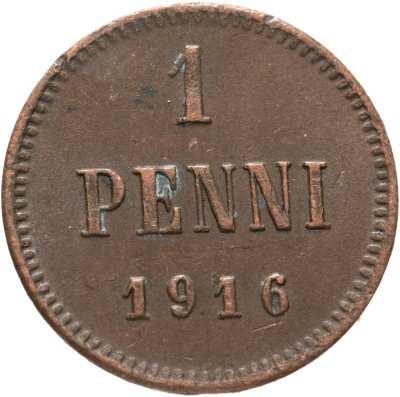 купить 1 пенни (penny) 1916