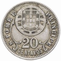 купить Сан-Томе и Принсипи 20 сентаво (centavos) 1929