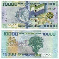 купить Сьерра-Леоне 10000 леоне 2013 (Pick 33b)