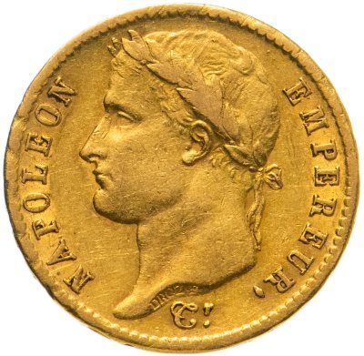 купить Франция 20 франков (francs) 1811, наполеондор, с портретом Наполеона I Бонапарта