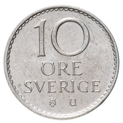 купить Швеция 10 эре (ore) 1973