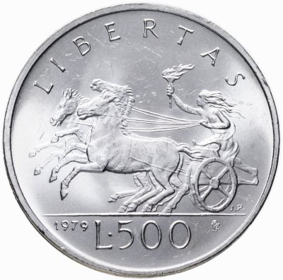 купить Сан-Марино 500 лир (lire) 1979 Институциональные органы государства