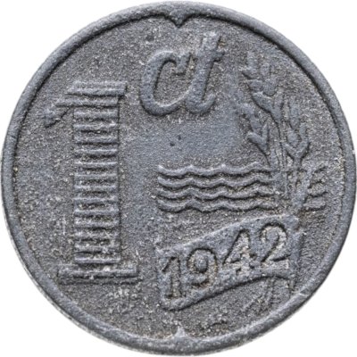 купить Нидерланды 1 цент (cent) 1942