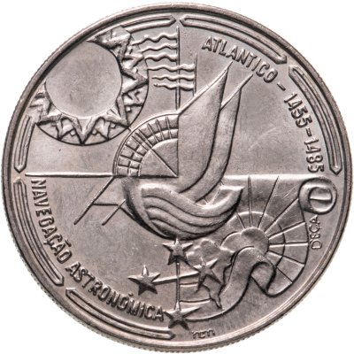 купить Португалия 100 эскудо (escudos) 1990 "Золотой век открытий - Астронавигация"