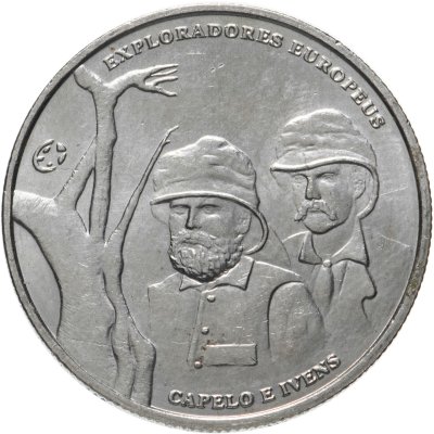 купить Португалия 2,5 евро (euro) 2011 Европейские исследователи - Эрменежилду Капеллу и Роберто Ивенс