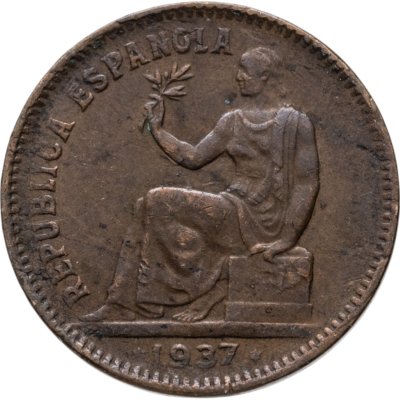 купить Испания 50 сентимо (centimos) 1937