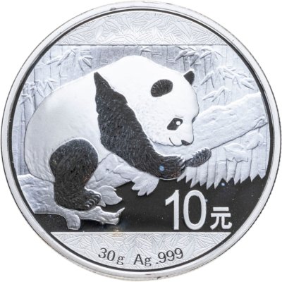 купить Китай 10 юаней 2016 Proof "Панда", с сертификатом
