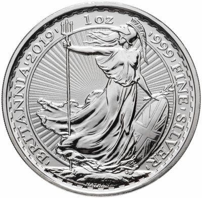 купить Великобритания 2 фунта (pounds) 2019 "Стоящая Британия"