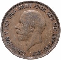 Купить Великобритания 1 пенни 1936 Георг V (малый портрет)
